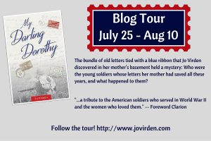 Jo Virden's Blog Tour Banner for My Darling Dorothy