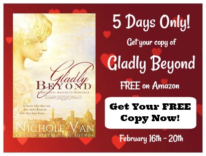 Gladly Beyond by Nichole Van is Free Feb 16-20, 2018