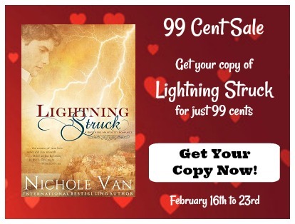 Lightning Struck by Nichole Van is $0.99 from Feb 16-23, 2018