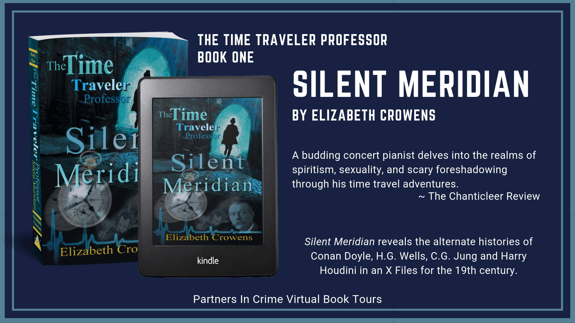 Silent Meridian by Elizabeth Crowens Tour Banner