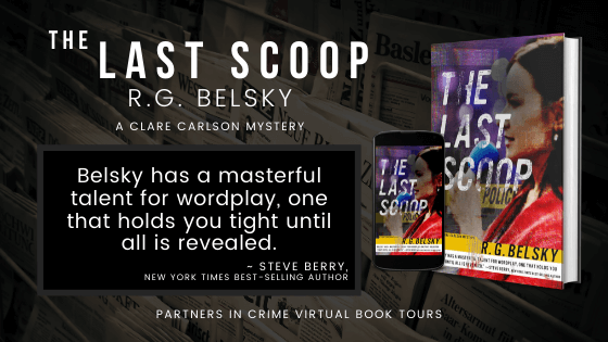 The Last Scoop by R.G. Belsky banner