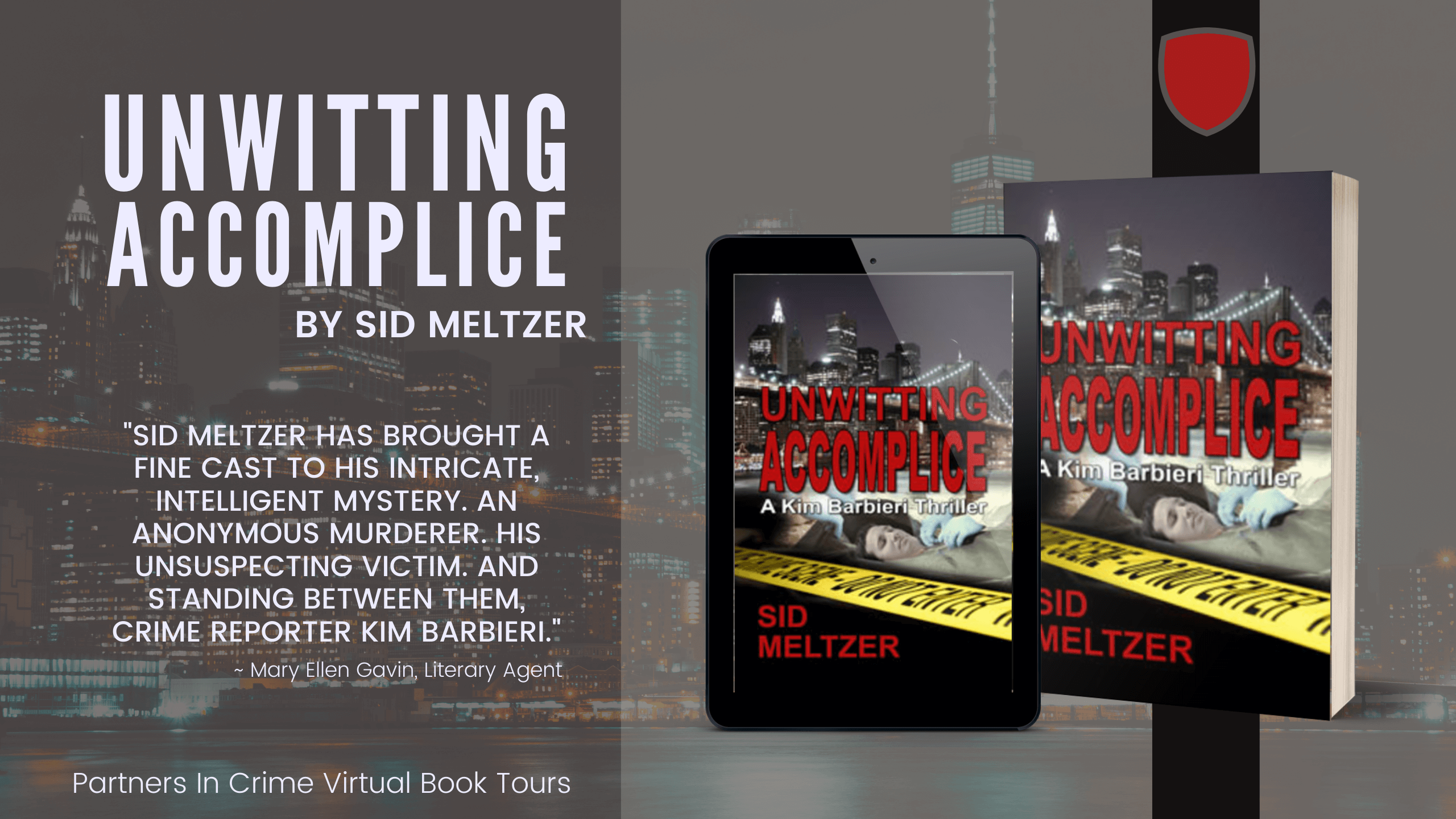 Unwitting Accomplice by Sid Meltzer Tour Banner