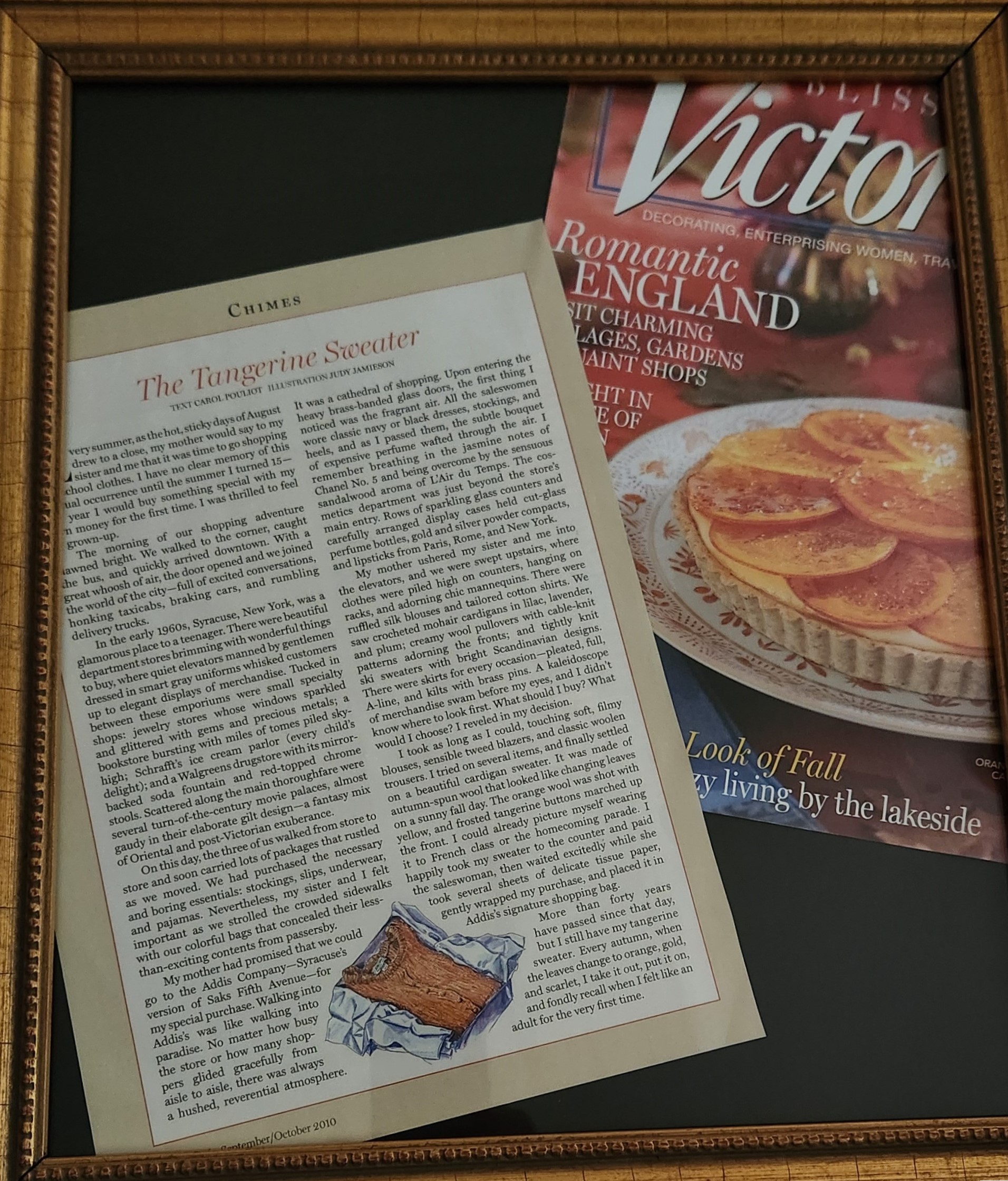 I danced around the kitchen with joy when the editor called me to accept my article.